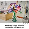 LEGO Botanicals Olivia Rodrigo’s Flower Bouquet 11507 | Building Toys for Girls & Boys, Ages 9+, Bedroom Decor for Fans, Artificial Flowers, 400 pieces, Gift for Birthdays