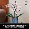 LEGO Botanicals Orchid – Artificial, Fake Indoor Flowers Building Set for Home, Kitchen, Desk Decoration, Adults Ages 18+ – Gift for Birthdays – 10311