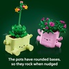 LEGO Botanicals Rocking Plants – Building Toy for Kids, Girls & Boys, Ages 9+ – Decor for Dorm Desk or Shelf – Housewarming Gift Ideas – 11506