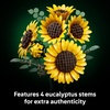 LEGO Botanicals Sunflower Bouquet Building Set for Adults, Ages 18+ – Gift for Birthdays – Artificial Flowers for Home Office, Bedroom or Desk Decor – 11502