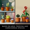 LEGO Botanicals Tiny Plants – Artificial, Fake Indoor Plant Building Set for Home, Kitchen, Desk Decoration, Adults Ages 18+ – Gift for Birthdays – 10329