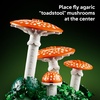 LEGO Botanicals Woodland Mushrooms – Building Set for Adults, Ages 18+ – Mushroom Decor for Home Office or Desk – Gifts for Women & Men – Craft Activity – 11505