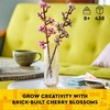 LEGO Cherry Blossom Building Toy for Kids, Girls & Boys, Ages 8+ – Artificial Cherry Blossom Decor for Home & Display – Creative Gift Idea for Plant & Flower Lovers – 40725(Cherry Blossoms (New Packaging))