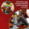 LEGO Chinese Festivals Ancient Moon-Gazing Inn – Building Toy for Boys & Girls, Ages 9+ – Spring Festival Decorations & Craft Kit – 80121