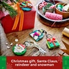 LEGO Christmas Ornament Selection Building Toys – Holiday Crafts for Family, Kids, Boys & Girls, Ages 6+ – Hanging Christmas Decorations for Tree – 40744
