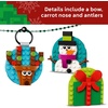 LEGO Christmas Ornament Selection Building Toys – Holiday Crafts for Family, Kids, Boys & Girls, Ages 6+ – Hanging Christmas Decorations for Tree – 40744