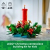 LEGO Christmas Table Decoration Building Toy for Kids – Brick-Built Holiday Centerpiece & Festive Room Decor – Christmas Craft for Girls & Boys, Ages 12+ – Gift Idea for Families – 40743