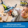 LEGO City Airplane, Service Truck & Hovercraft Remix Building Toy for Kids – Mix & Match Emergency Vehicle & Truck Toys for Pretend Play – Gift Idea for Boys & Girls, Ages 7+ – 60505