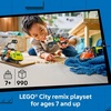 LEGO City Airplane, Service Truck & Hovercraft Remix Building Toy for Kids – Mix & Match Emergency Vehicle & Truck Toys for Pretend Play – Gift Idea for Boys & Girls, Ages 7+ – 60505