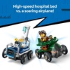 LEGO City Airplane vs. Hospital Bed Race Car Pack Toy – Building Toy for Kids, Boys and Girls, Ages 5+ – Gift for Birthdays and Holidays – Includes 2 Minifigures – 60459