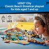 LEGO City Classic Beach Streetcar 60506 | Building Toys for Boys & Girls, Ages 7+, Trolley Playset for Pretend Play, 5 Minifigures, 693 pieces, Gift for Birthdays