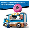 LEGO City Donut Truck 60452 | Building Toy, Boys & Girls, Ages 5+, Toy Truck, 2 Minifigures, Sturdy Build for Pretend Play, 196 pcs, Gift Idea