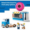 LEGO City Donut Truck 60452 | Building Toy, Boys & Girls, Ages 5+, Toy Truck, 2 Minifigures, Sturdy Build for Pretend Play, 196 pcs, Gift Idea
