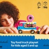 LEGO City Donut Truck 60452 | Building Toy, Boys & Girls, Ages 5+, Toy Truck, 2 Minifigures, Sturdy Build for Pretend Play, 196 pcs, Gift Idea