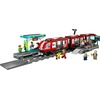 LEGO City Downtown Streetcar and Station Train Set – Kids Toy Train Building Set for Pretend Play & Imagination, Ages 7+ – Gift Ideas for Boys & Girls Birthdays – 60423