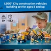 LEGO City Dump Truck & Front End Loader 60494 | Building Toys for Boys & Girls, Ages 7+, Construction Truck Toy, Functional Loader & Dump Truck, 1,132 pieces, Gift Idea