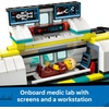 LEGO City Emergency Air Ambulance Airplane Building Toy for Kids – Pretend Play Rescue Airplane Model for Boys & Girls, Ages 6+ – Building Blocks W/Hero Minifigures – Gift Idea for Birthdays – 60465