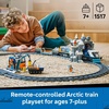 LEGO City Explorers’ Arctic Polar Express Train Set – Building & Learning Toys for Kids – Remote Controlled Train for Boys & Girls, Ages 7+ – with 6 Explorer Minifigures – Birthday Gift Idea – 60470