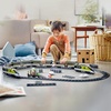 LEGO City Express Passenger Train Set – Remote Controlled Train Toy W/Working Headlights, 2 Coaches & 24 Track Pieces – Building Set Gift Idea for Kids, Boys & Girls, Ages 7+ – 60337(Standard Packaging)