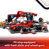 LEGO City F1 Pit Stop & Pit Crew with Ferrari Car Toy – Model Race Car Toy Building Playset for Kids, Boys and Girls, Ages 6+ – F1 Collectible for Fans – Gift Idea for Birthdays – 60443