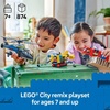 LEGO City Helicopter, Fire Truck & Submarine Remix Kids Toy – 3 Building Toys in 1 for Boys and Girls, Ages 7+ – Gift Idea for Birthdays – with 3 Minifigures – 60462