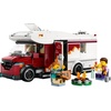LEGO City Holiday Adventure Camper Van Building Toy Set – Vacation Toy for Kids, Boys and Girls, Ages 6+ – Includes 3 Minifigures and Accessories – Gift Idea for Birthdays & Holidays – 60454