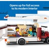 LEGO City Holiday Adventure Camper Van Building Toy Set – Vacation Toy for Kids, Boys and Girls, Ages 6+ – Includes 3 Minifigures and Accessories – Gift Idea for Birthdays & Holidays – 60454