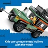 LEGO City Off-Road 4×4 Mountain Truck Toy – Building Toy Set for Kids, Boys and Girls, Ages 6+ – Fun Gift Idea for Birthdays and Holidays – with Adventurer Minifigure and Accessories – 60447