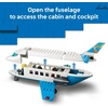 LEGO City Passenger Jet 60492 | Building Toys for Boys & Girls, Ages 4+, Airplane Toy Set W/ 4 Minifigures, Pretend Play, 118 pieces, Gift for Birthdays
