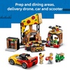 LEGO City Pizza Delivery Experience with Vehicles 60496 | Building Toys for Boys & Girls, Ages 6+, Toy Car & Playset for Pretend Play, 5 Minifigures, 494 pieces, Gift Idea