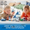 LEGO City Police Station with Van, Garbage Truck & Helicopter Toy 60316, Gifts for 6 Plus Year Old Kids, Boys & Girls with 5 Minifigures and Dog Toy(Standard Packaging)