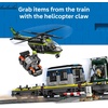 LEGO City Police Train Heist Building Toy – Train Set with Police Car Toy for Boys & Girls, Ages 7+ – Pretend Play Set for Kids – Gifts for Birthdays – 60508
