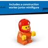 LEGO City Rides – Fire Truck Building Toy for Kids – Emergency Pretend Play for Boys & Girls, Ages 5+ – Toy Truck W/Raisable Ladder & Firefighter Junior Minifigure – Gift Idea for Birthdays – 60482(Construction Loader)
