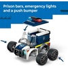 LEGO City Rides – Fire Truck Building Toy for Kids – Emergency Pretend Play for Boys & Girls, Ages 5+ – Toy Truck W/Raisable Ladder & Firefighter Junior Minifigure – Gift Idea for Birthdays – 60482(Police Truck)