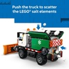 LEGO City Snowplow Truck Building Toy for Kids – Pretend Play Vehicle for Boys & Girls, Ages 5+ – Toy Truck W/Movable Plow & Driver Minifigure – Gift Idea for Birthdays – 60490