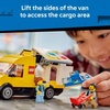LEGO City: The Van Building Toy for Kids – Pretend Play Set for Boys & Girls, Ages 6+ – Delivery Van Toy W/2 Minifigures & 4 Mini Box Elements – Gift Idea for Birthdays – 60500