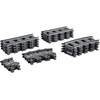 LEGO City Tracks – Train Track Expansion Set – Additional 20 Pieces Compatible with Our Sets – 8 Straight, 4 Curved, & 8 Flexible Tracks – 60205