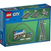 LEGO City Tracks – Train Track Expansion Set – Additional 20 Pieces Compatible with Our Sets – 8 Straight, 4 Curved, & 8 Flexible Tracks – 60205