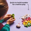 LEGO Classic Creative Food Friends Building Toy Set – Pretend Play Food for Kids, Boys and Girls, Ages 4+ – Learning and Educational Toy for Preschool – Gift Idea for Birthdays – 11039