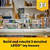 LEGO Creator 3 in 1 Modern Toy House – Kids Toy Building Set with 3 Building Options for Boys & Girls, Ages 9+ – with 2 Minifigures for Pretend Play – Gift Idea for Birthday – 31153