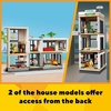 LEGO Creator 3 in 1 Modern Toy House – Kids Toy Building Set with 3 Building Options for Boys & Girls, Ages 9+ – with 2 Minifigures for Pretend Play – Gift Idea for Birthday – 31153