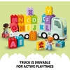 LEGO DUPLO Town Alphabet Truck Toy – Toddler Learning & Educational Toys for Preschool, Ages 2+ – Alphabet Blocks for Boys & Girls – Baby Gift Ideas for Birthdays – 10421