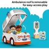 LEGO DUPLO Town Ambulance & Driver Building Toy Playset – Preschool Learning and Educational Ambulance Toy for Toddlers, Boys and Girls, Ages 2+ – Pretend Play Baby Gift Idea – 10447