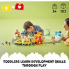 LEGO DUPLO Town Big Interactive Community Train Set – Learning Toddler Train Toy Playset for Boys and Girls, Ages 3+ – Gift Idea for Birthdays and Holidays – 10428