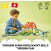 LEGO DUPLO Town Train Bridge and Tracks Expansion Set – 10 Extra Pieces of Train Tracks – Preschool and Toddler Train Set, Ages 2+ – Building Toy for Boys and Girls – 10426