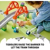 LEGO DUPLO Town Train Bridge and Tracks Expansion Set – 10 Extra Pieces of Train Tracks – Preschool and Toddler Train Set, Ages 2+ – Building Toy for Boys and Girls – 10426
