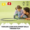 LEGO DUPLO Town Train Tunnel and Tracks Expansion Set – 10 Extra Pieces of Train Tracks – Preschool and Toddler Train Set, Ages 2+ – Building Toy for Boys and Girls – 10425