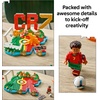 LEGO Editions Cristiano Ronaldo – Soccer Highlights – Building Set for Boys & Girls, Ages 10+ – Collectible Soccer Gift with Plaque – Kids Bedroom or Shelf Decor – 43012