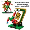 LEGO Editions Cristiano Ronaldo – Soccer Legend – Building Set for Boys & Girls, Ages 12+ – Collectible Soccer Gift with Plaque – Kids Bedroom or Shelf Decor – 43016