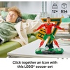 LEGO Editions Cristiano Ronaldo – Soccer Legend – Building Set for Boys & Girls, Ages 12+ – Collectible Soccer Gift with Plaque – Kids Bedroom or Shelf Decor – 43016